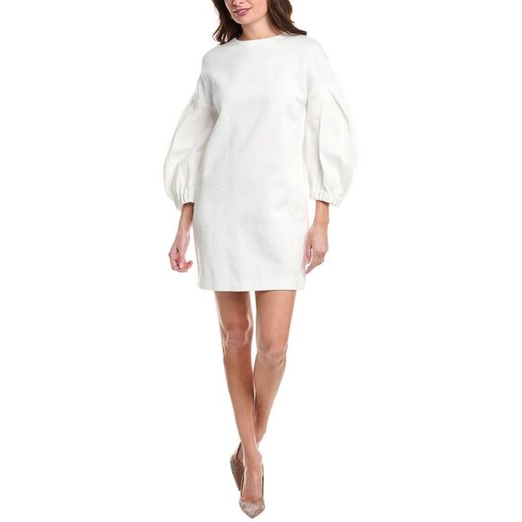 Max Mara WomensMalia Shift Dress, White